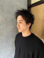 ネオリーブ ジューク 日吉店(Neolive JuQ)&nbsp;“ブルーブラック　スパイキーショート”