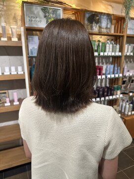 トリコ 柏(tricot) アッシュブラウン/ミディアムヘア