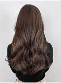 美髪韓国ヘア顔周りレイヤーロング_ba430791