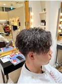 センターパート×ツイスパ☆