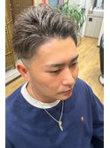 震災刈り！かき上げstyle！