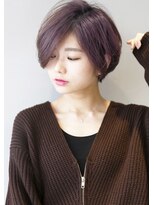 ガリカ 両国(Gallica) 『 毛束感 & ラベンダーグレージュ 』 アシメショート☆