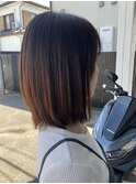 肩上ナチュラルボブ