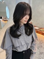 ジーナ  札幌大通(Zina)&nbsp;美髪＊ダークラベンダー＊韓国風ゆるふわウェーブ＊Zina札幌大通