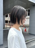 切りっぱなしボブ