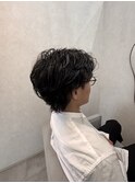 ニュアンス毛流れパーマ