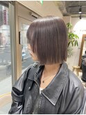 【ADORE横浜】ラベンダーグレージュ×ボブ