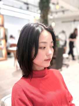 アルクバイネオリーブ 荻窪店(arc by neolive) くびれレイヤーボブ×アッシュベージュ