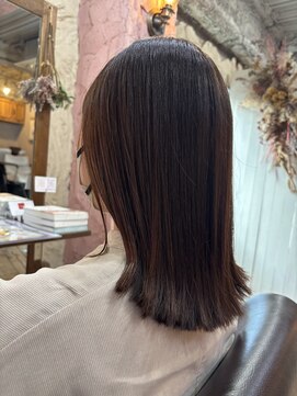 ロッソバイアルター 鎌取(ROSSO by aL-ter) 暗めカラー/グランマッシュ/デザインカラー/鎌取/石橋