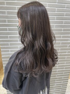 ハイライト入りグレーベージュ