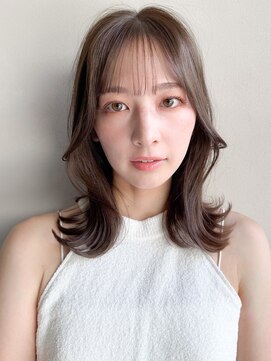 リヤン 表参道(lyann) モテ髪前髪美髪ナチュラルカール20代30代40代◎サイドバング