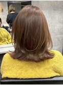20代30代/大人かわいい/小顔ひし形/ウルフ/ミディアムレイヤー