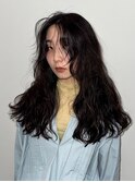 Aラインパーマスタイル