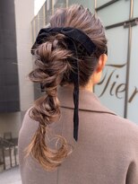 ティエラ 原宿 表参道(Tierra)&nbsp;〈Tierra毛利仁美〉編み下ろしヘアアレンジ