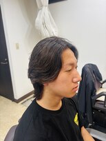 Men's Salon Grade One【メンズサロングレードワン】&nbsp;フェザーパーマ　ウルフバージョン