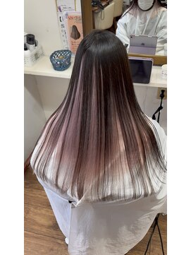 ジプソ(Gypso Hair salon) インナーホワイトピンク