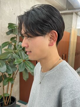 ノエ(noe) センターパート/メンズ/MEN’S/メンズカット/栄/h54