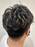 【Rina担当】　メンズ　カット＋カラー＋ハイライト　￥15000