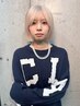 【ケアハイトーン/ダメージレス】ケアWブリーチ(2回)+カラー/￥22500[天神]