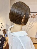 ノル(Knoll)&nbsp;小顔にみえるコンパクトボブ。【30代、40代、50代、銀座】