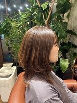 ザジ(ZAZIE) ミディアムくびれヘア