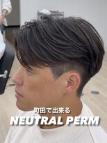 オーバーネオ 町田(OVER NEO)&nbsp;【ユウキ指名限定】センターパート＋ニュアンスパーマ