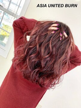 エイジア ユナイテッド バーン(ASIA UNITED BURN) ◆ ASIA◆ high light × カシスボルドー
