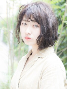 キープへアデザイン(keep hair design) 【自由が丘 keep ゆきみ ミディアムボブ】