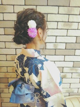 ネオリーブ シュシュ 神保町店(Neolive susu) 浴衣ヘアセット