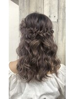 ヘアセット専門店 ナゴミ 渋谷店(nagomi)&nbsp;ハーフアップ/ヘアセット/ヘアメイク/編み込み/三つ編み