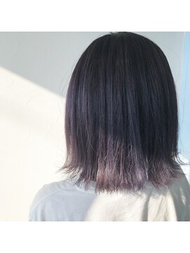 テクライズ 豊橋店(TECHRISE) ラベンダー×パープル×バレイヤージュ