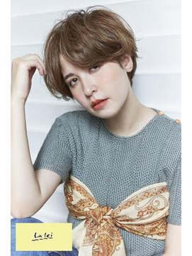 ラレイ(Lalei) 表参道駅/青山 大人かわいいワンサイドショート 辻幸奈