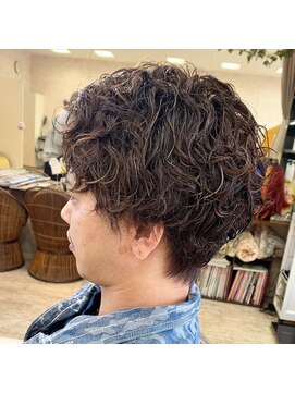 ベニ 岩沼たけくま店(BENI) メンズパーマスタイル