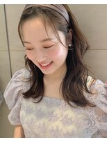 スリーバイキープ 尾山台(THREE by KEEP)&nbsp;【THREEbyKEEP尾山台】シースルーバング×外ハネミディ