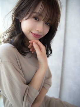 ミリィ 四日市(mily) 【mily中村】顔まわりレイヤーセミロング