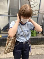 ルーム(Loom.)&nbsp;ブリーチ一回ブラウンベージュ