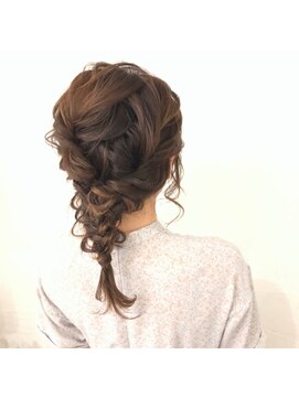 ファム(fam) ダブル編み込み編みおろし