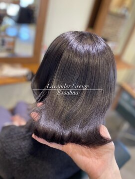 ハチノ(8NO) ラベンダーグレージュ