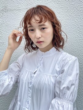 シスタ(SISTA) ボブ/パーマボブ/オレンジベージュ/暖色ベージュ