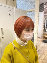 グリット(Grit) 淡いオレンジピンク 【Grit 神戸元町店】