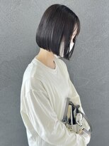 イロ プラス 南田宮店(iro+)&nbsp;【nobuyo】mini bob × Olive greige