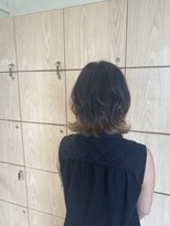 アドラーブル 万代店 (adorable)&nbsp;【グラデーションカラー】外ハネニュアンスラフカール