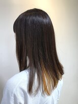 アズール 草加(azule)&nbsp;オレンジ　インナーカラー