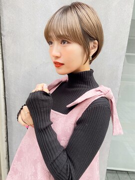 シー バイ ロンド 新宿(Sea by Lond) 【佐藤】ココアベージュマッシュコンパクトショートボブ