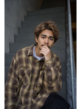 マール 矢場町(MARL) ミルクティーベージュ×スパイキーショート