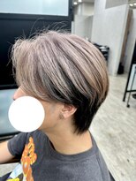 ビューティーサロン ガーデン(beauty salon garden)&nbsp;刈り上げなし韓流センターパートスタイル♪