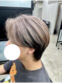 刈り上げなし韓流センターパートスタイル♪