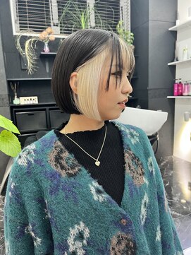 チュダック(ChuDuck) 韓国風《インナーホワイト》ブリーチ/ケアブリーチ/ダブルカラー