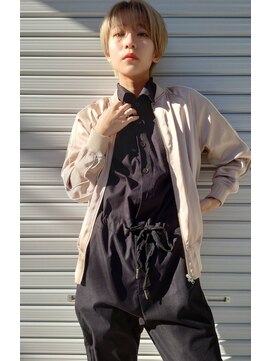 エムスラッシュ アヴェダ 自由が丘(M.SLASH AVEDA) ナチュラルショートスタイル