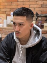 ローサムカットワークス(LOSOME CUT WORKS)&nbsp;クルーカット　フェードカット　スキンフェード　眉毛